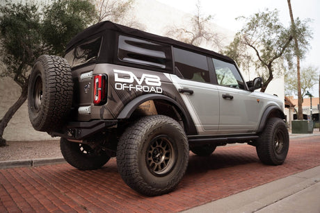 DV8 - DV8 Offroad 21 - 22 Ford Bronco OE Plus Series Side Steps - Panda Motorworks