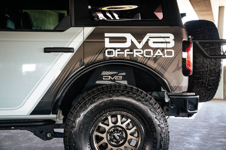 DV8 - DV8 Offroad 21 - 22 Ford Bronco Rear Inner Fender Liners - Panda Motorworks