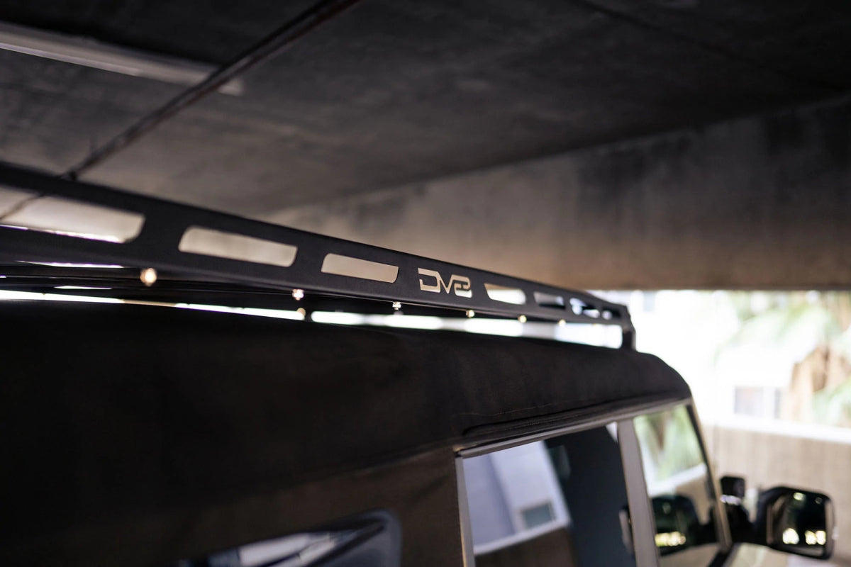 DV8 - DV8 Offroad 21 - 23 Ford Bronco Soft Top Roof Rack - Panda Motorworks