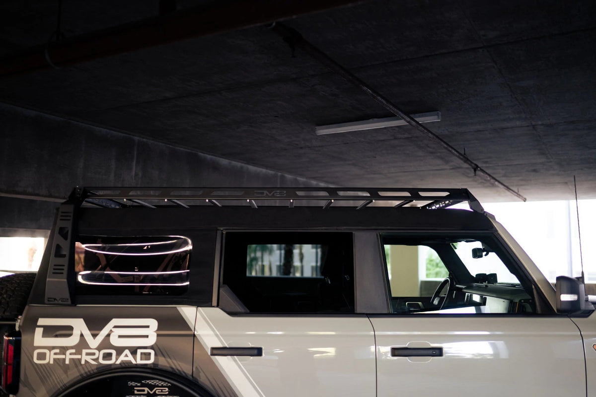 DV8 - DV8 Offroad 21 - 23 Ford Bronco Soft Top Roof Rack - Panda Motorworks