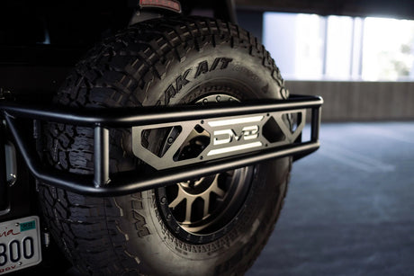DV8 - DV8 Offroad 21 - 23 Ford Bronco Spare Tire Guard & Accessory Mount - Panda Motorworks