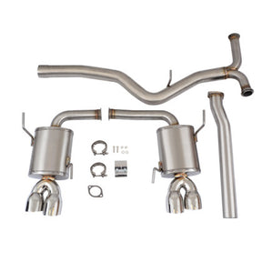 Mishimoto 2015 Subaru WRX 3" Stainless Steel Cat-Back Exhaust - Panda Motorworks