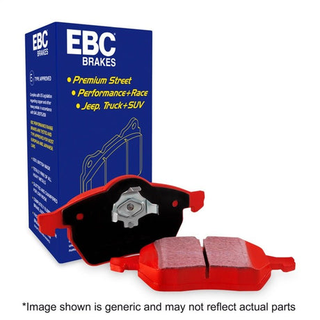 EBC - EBC 06 - 13 Audi A3 2.0 Turbo (Girling rear caliper) Redstuff Rear Brake Pads - Panda Motorworks