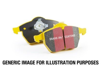 EBC - EBC 12+ Ford Focus 2.0 Turbo ST Yellowstuff Front Brake Pads