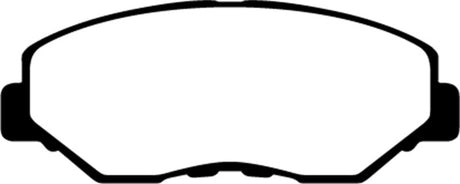 EBC - EBC 13 - 15 Acura ILX 1.5 Hybrid Yellowstuff Front Brake Pads - Panda Motorworks