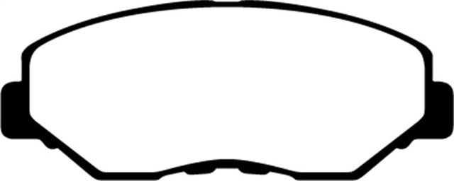 EBC - EBC 13 - 15 Acura ILX 1.5 Hybrid Yellowstuff Front Brake Pads - Panda Motorworks