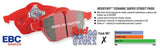 EBC - EBC 14+ Audi A3 1.8 Turbo Redstuff Front Brake Pads - Panda Motorworks