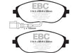 EBC - EBC 14+ Audi S3 2.0 Turbo Redstuff Front Brake Pads - Panda Motorworks