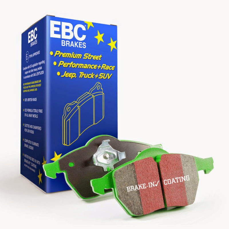 EBC - EBC 17 - 21 Honda Civic Hatchback Greenstuff Rear Brake Pads - Panda Motorworks