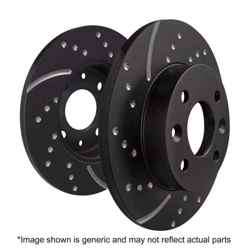 EBC - EBC 2017+ Honda Civic Coupe 2.0L GD Sport Rear Rotors - Panda Motorworks