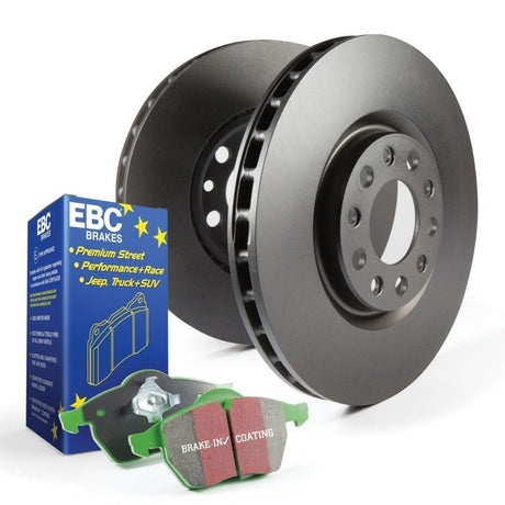 EBC - EBC S11 Kits Greenstuff Pads and RK Rotors - Panda Motorworks