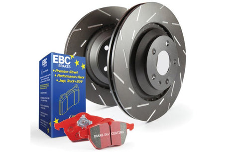 EBC - EBC S4 Kits Redstuff Pads and USR Rotors - Panda Motorworks