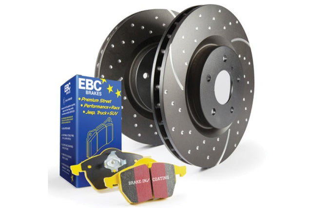EBC - EBC S5 Kits Yellowstuff Pads and GD Rotors - Panda Motorworks