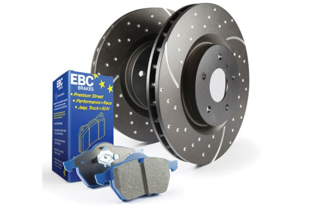 EBC - EBC S6 Kits Bluestuff Pads and GD Rotors - Panda Motorworks