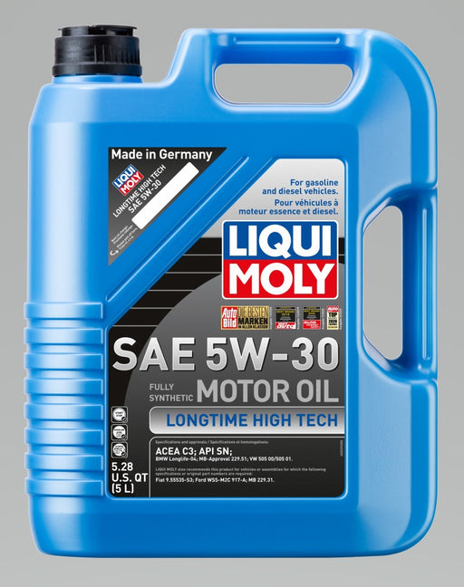 LIQUI MOLY 5L Longtime High Tech Motor Oil 5W30 - Case of 4