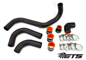 ETS - ETS Intercooler Piping Wrinkle Black - Ford Focus RS 2016+
