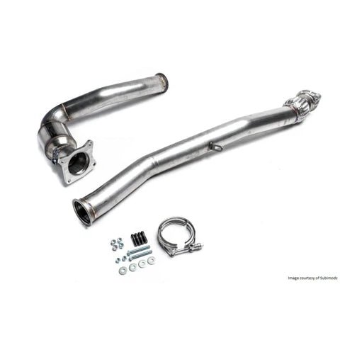 ETS - ETS SUBARU WRX - 2015 GESI CATTED J - PIPE/DOWN PIPE - Panda Motorworks