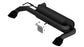 Borla 21-22 Ford Bronco 2.7L V6 4WD S-Type Axle Back Exhaust w/ Black Coated Tips