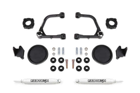 Fabtech - Fabtech 2022 Toyota Tundra 3″ UNIBALL UCA LIFT KIT – FRONT SHOCK SPACERS & REAR COIL SPRING SPACERS W/ REAR PERFORMANCE SHOCKS - Panda Motorworks