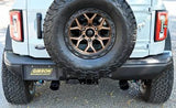 Gibson Performance - Gibson Performance 2021 Ford Bronco 4dr 2.7 Dual Split Exhaust, Black - Panda Motorworks