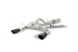 Gibson Performance - Gibson Performance 2021 Ford Bronco 4dr 2.7 Dual Split Exhaust, Black - Panda Motorworks