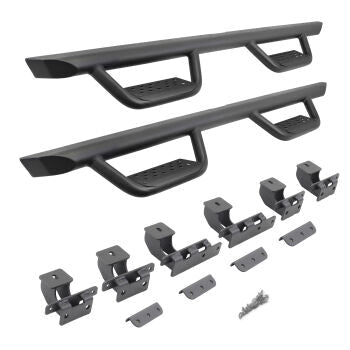Go Rhino - Go Rhino 2021+ Ford Bronco Dominator Extreme D2 Side Steps - Complete Kit