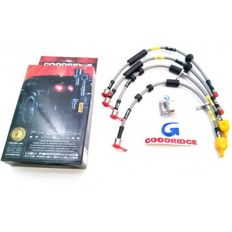 Goodridge Stainless Brake Line Kit (Front & Rear) - Panda Motorworks