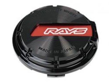 Gram Light - Gram Lights 57CR/57DR Center Caps - Black/Red - Panda Motorworks