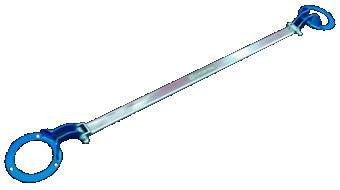 GTSPEC 08+ Evo X Rear Type-D Strut Tower Brace - Panda Motorworks