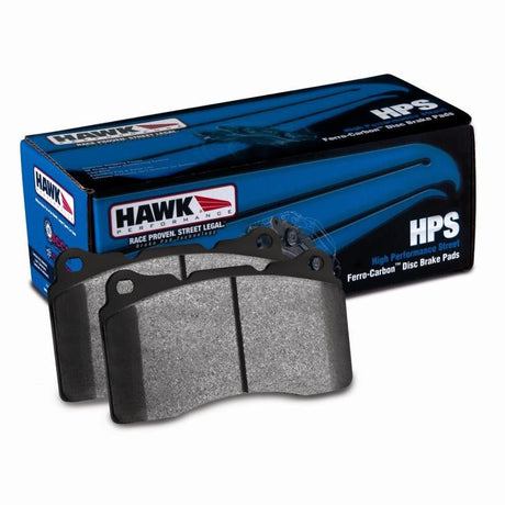 Hawk 2008-2014 Mitsubishi Lancer Evo (1-piece front rotor) High Perf. Street 5.0 Rear Brake Pads - Panda Motorworks - 2