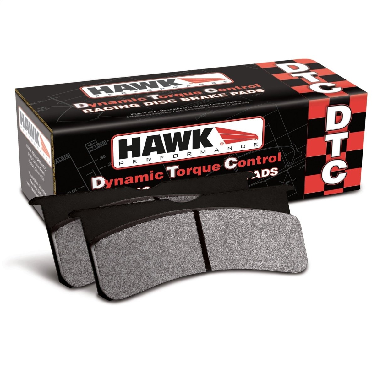 Hawk Performance - Hawk Performance DTC - 60 Rear Pads Focus ST/RS