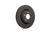 Hawk Performance - Hawk Talon 2015 Audi S3 Drilled and Slotted Rear Brake Rotor Set