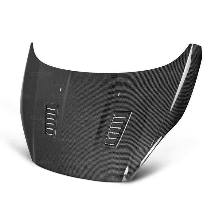Seibon RS Style Carbon Fiber Hood for 2014+ Fiesta ST - Panda Motorworks - 1