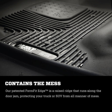 Husky Liners - Husky Liners 16 - 18 Honda Civic X - Act Contour Black Floor Liners (2nd Seat)