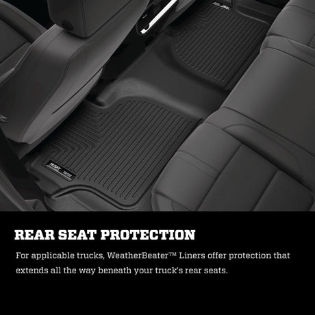 Husky Liners - Husky Liners 2016 Honda Civic (4DR) WeatherBeater Combo Black Floor Liners
