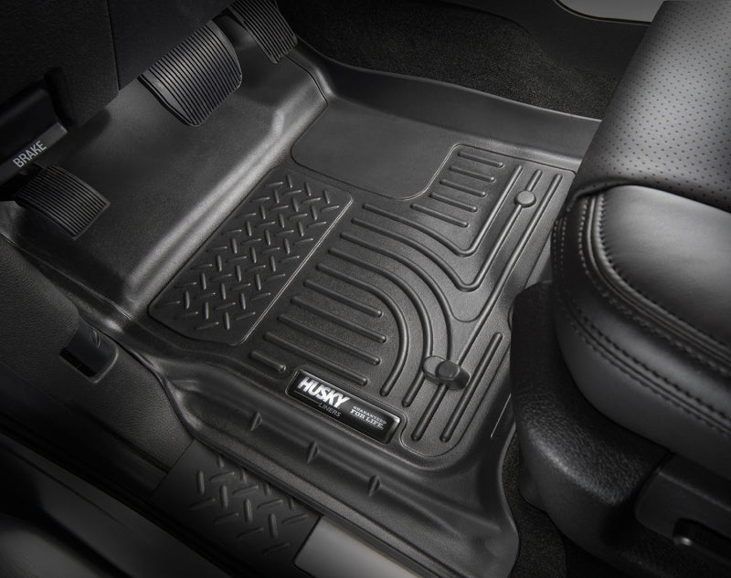 Husky Liners - Husky Liners 2016 Honda Civic (4DR) WeatherBeater Combo Black Floor Liners