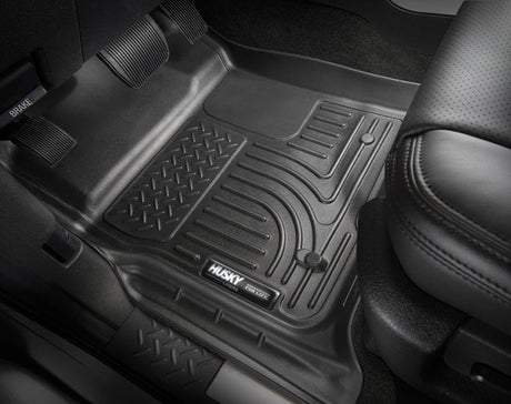 Husky Liners - Husky Liners 2016 Honda Civic (4DR) WeatherBeater Combo Black Floor Liners