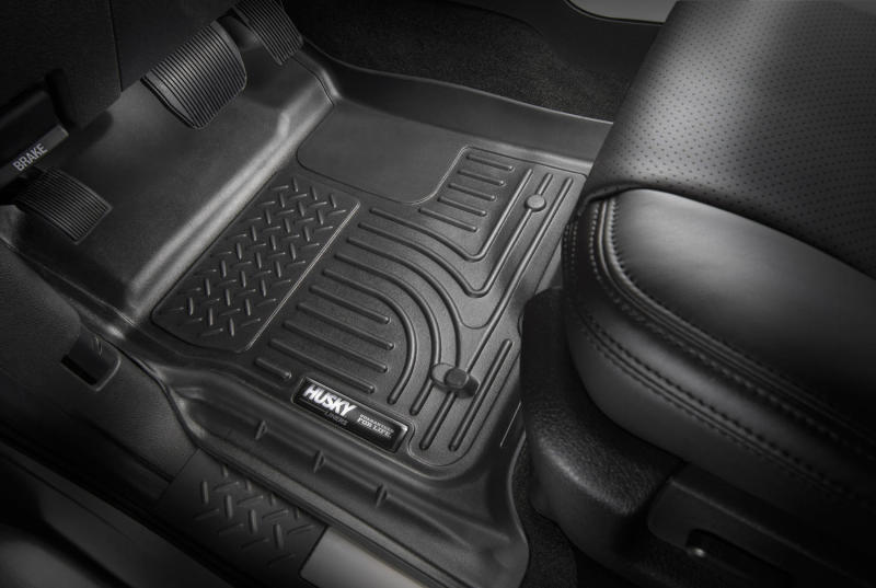 Husky Liners - Husky Liners 2016 Honda Civic (4DR) WeatherBeater Combo Black Floor Liners