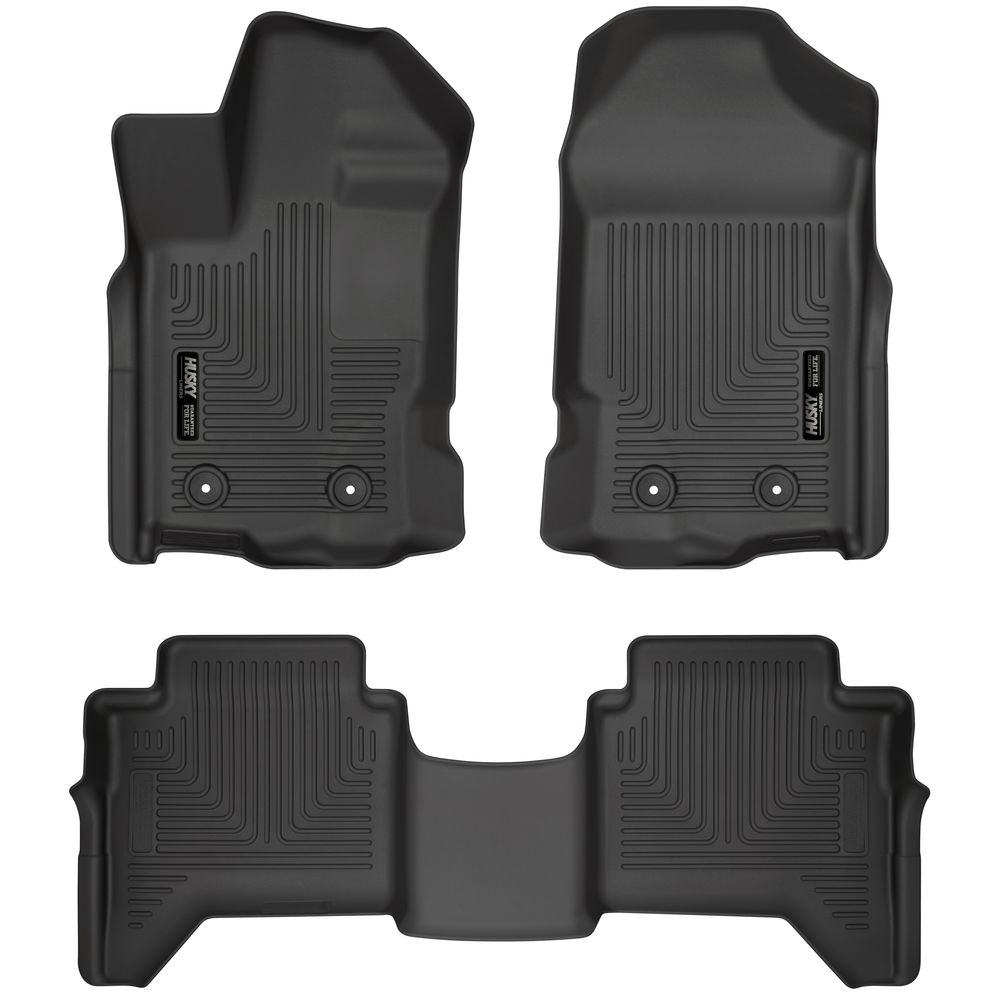 Husky Liners - Husky Liners Weather BeaterFloor Liners 2019 Ford Ranger SuperCrew