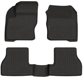 Husky Liners  WeatherBeater Combo Black Floor Liners - Panda Motorworks