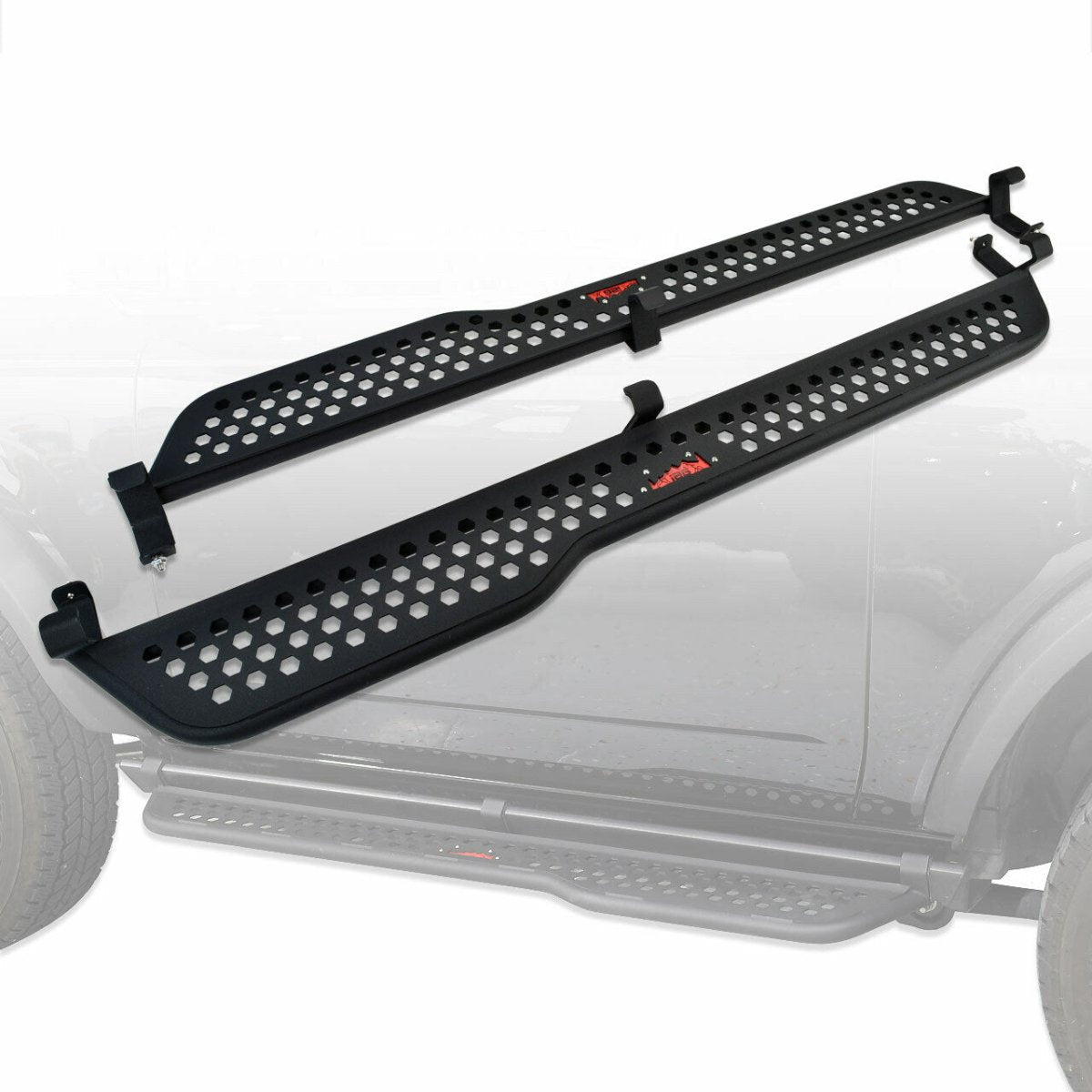 IAG Performance - IAG Full Length EZ - Step Add - on for 2021+ Ford Bronco (1 Pair) - Panda Motorworks