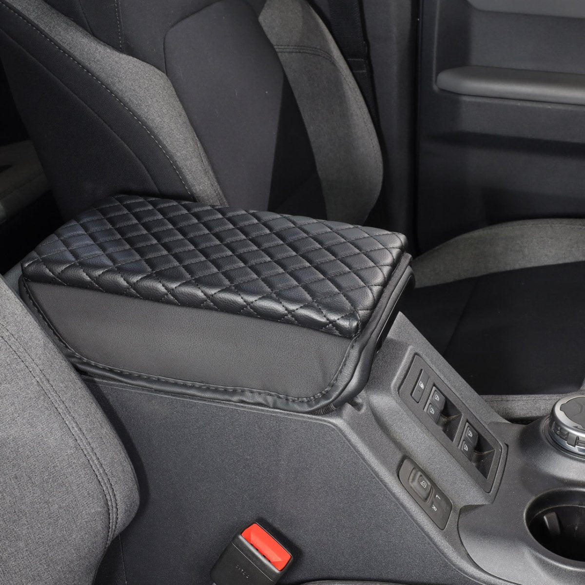 IAG Performance - IAG I - Line Diamond Pattern Armrest Cover for 2021+ Ford Bronco - Panda Motorworks