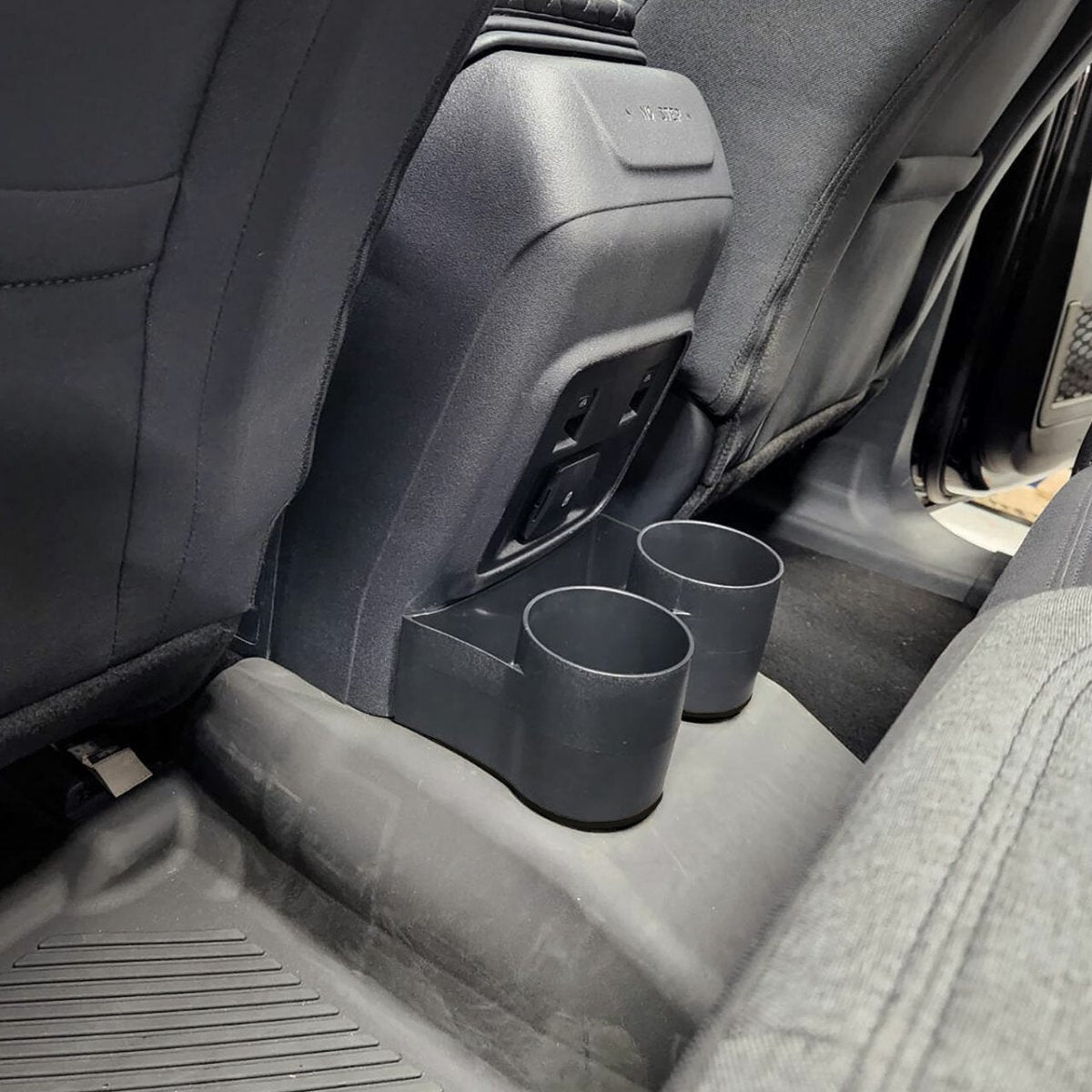 IAG Performance - IAG Removable Dual Rear Cup Holder for Two & Four Door 2021+ Ford Bronco - Panda Motorworks