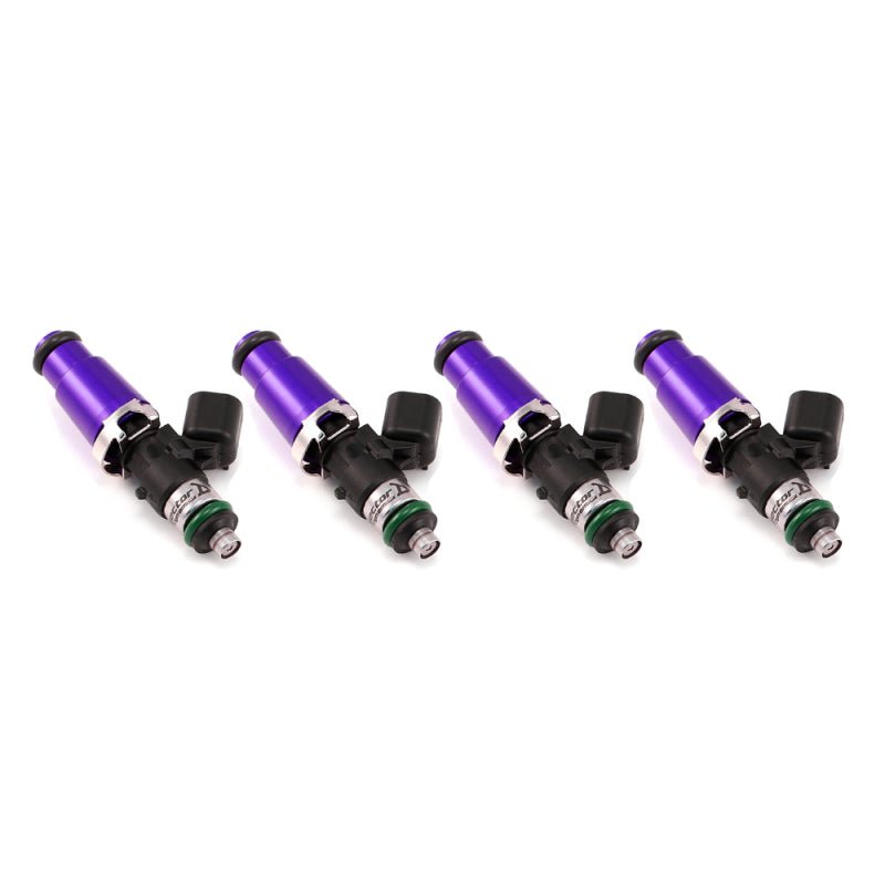 Injector Dynamics - Injector Dynamics ID1050X Injectors 14mm (Purple) Top (Set of 4) - Panda Motorworks