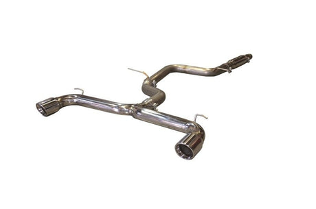 Injen - Injen 15 - 17 Volkswagen GTI 3in Cat - Back Stainless Steel Exhaust w/ Dual Polished Tips - Panda Motorworks