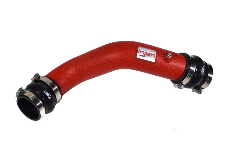 Injen - Injen 17 - 19 Honda Civic Type - R Aluminum Intercooler Piping Kit - Wrinkle Red - Panda Motorworks