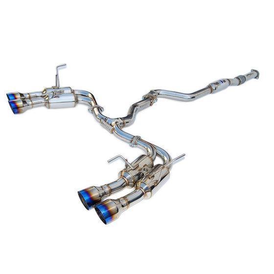 Invidia R400 Gemini Quad Tip Exhaust System | 2015-2021 Subaru WRX / STi