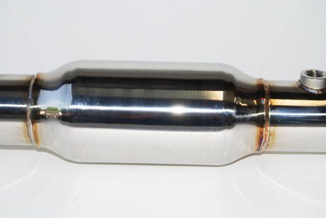 Invidia 09+ EVO 10 One piece Downpipe and High Flow Cat Pipe - Panda Motorworks - 1