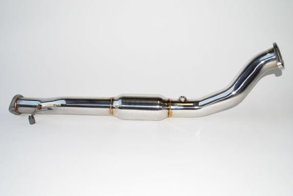 Invidia 09+ EVO 10 One piece Downpipe and High Flow Cat Pipe - Panda Motorworks - 2