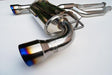 Invidia 09+ EVO 10 Q300 Titanium Tip Cat-back Exhaust - Panda Motorworks - 1
